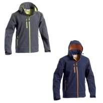 Arbeitsjacke Mehrtaschen Softshell Wasserdicht mit Kapuze Norton P&P Loyal GGXEV 417