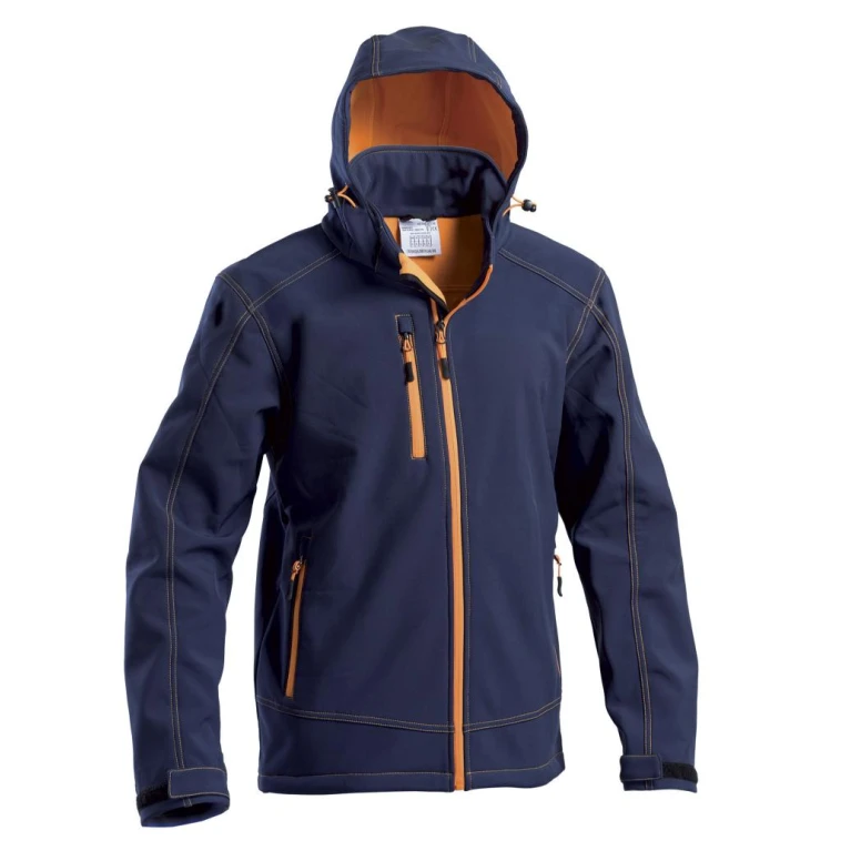 Arbeitsjacke Mehrtaschen Softshell Wasserdicht mit Kapuze Norton P&P Loyal GGXEV 417