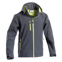 Arbeitsjacke Mehrtaschen Softshell Wasserdicht mit Kapuze Norton P&P Loyal GGXEV 417