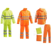 Arbeitsanzug Hochsichtbarkeit Regenkit P&P Loyal H2OPU 304