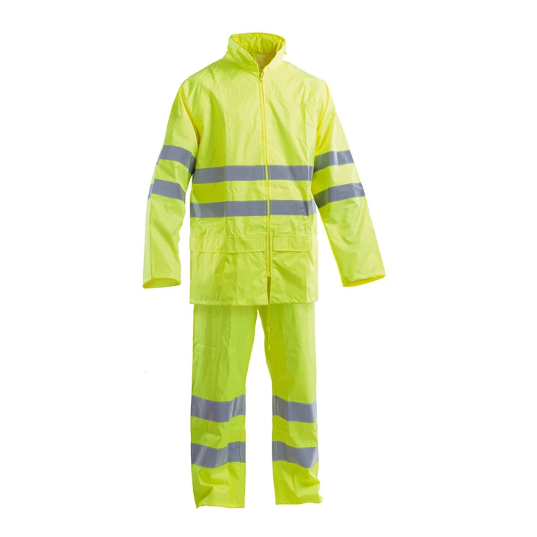 Arbeitsanzug Hochsichtbarkeit Regenkit P&P Loyal H2OPU 304
