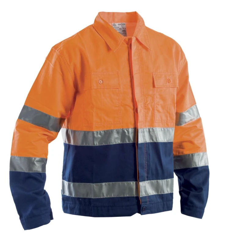 Arbeitsjacke mit hoher Sichtbarkeit und mehreren Taschen Winter P&P Loyal AVB05 205