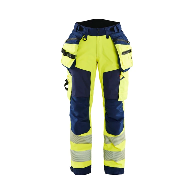 Arbeitshose Softshell mit hoher Sichtbarkeit Stretch wasserdicht Multitaschen Blaklader Softshell Damen 711825133389C42