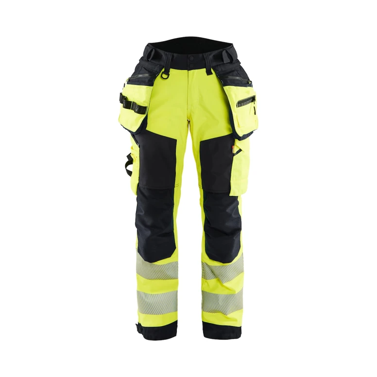 Arbeitshose Softshell mit hoher Sichtbarkeit Stretch wasserdicht Multitaschen Blaklader Softshell Damen 711825133389C42