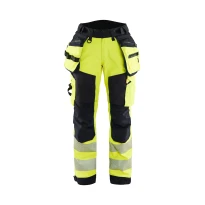 Arbeitshose Softshell mit hoher Sichtbarkeit Stretch wasserdicht Multitaschen Blaklader Softshell Damen 711825133389C42