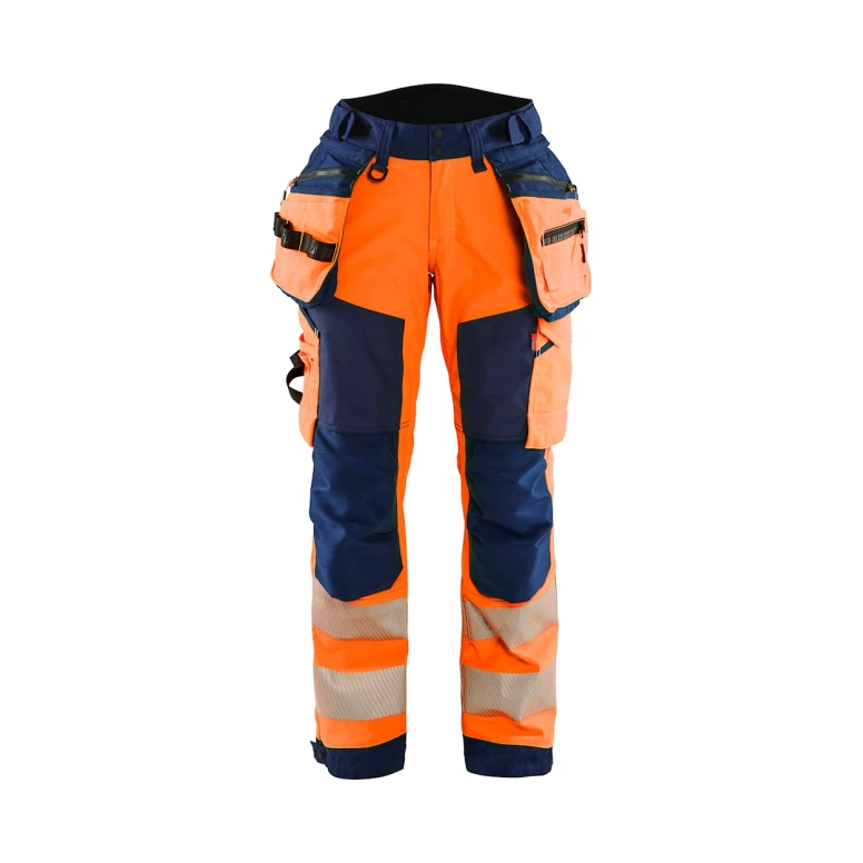 Arbeitshose Softshell mit hoher Sichtbarkeit Stretch wasserdicht Multitaschen Blaklader Softshell Damen 711825133389C42