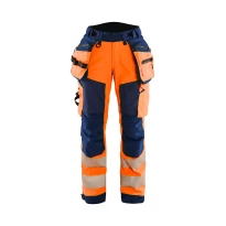 Arbeitshose Softshell mit hoher Sichtbarkeit Stretch wasserdicht Multitaschen Blaklader Softshell Damen 711825133389C42