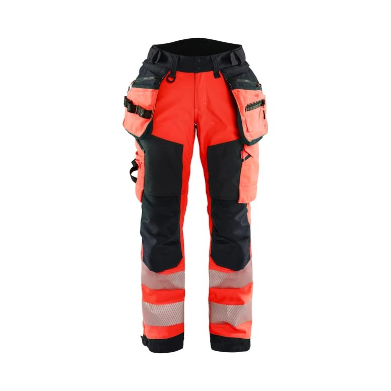 Arbeitshose Softshell mit hoher Sichtbarkeit Stretch wasserdicht Multitaschen Blaklader Softshell Damen 711825133389C42