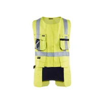 Arbeitsweste mit hoher Sichtbarkeit multitaschen Blaklader durchgehender flammhemmend antistatisch Artigiano 307815143300L