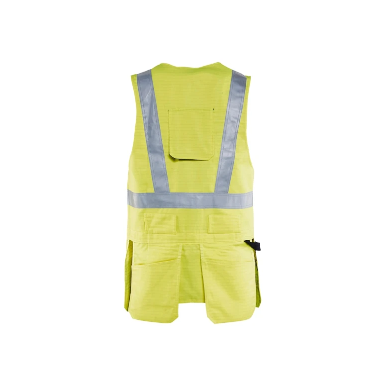 Arbeitsweste mit hoher Sichtbarkeit multitaschen Blaklader durchgehender flammhemmend antistatisch Artigiano 307815143300L