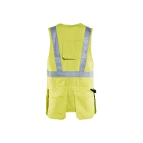 Arbeitsweste mit hoher Sichtbarkeit multitaschen Blaklader durchgehender flammhemmend antistatisch Artigiano 307815143300L