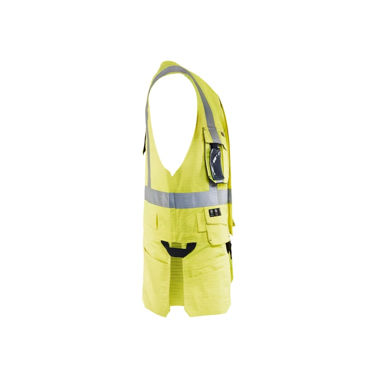 Arbeitsweste mit hoher Sichtbarkeit multitaschen Blaklader durchgehender flammhemmend antistatisch Artigiano 307815143300L