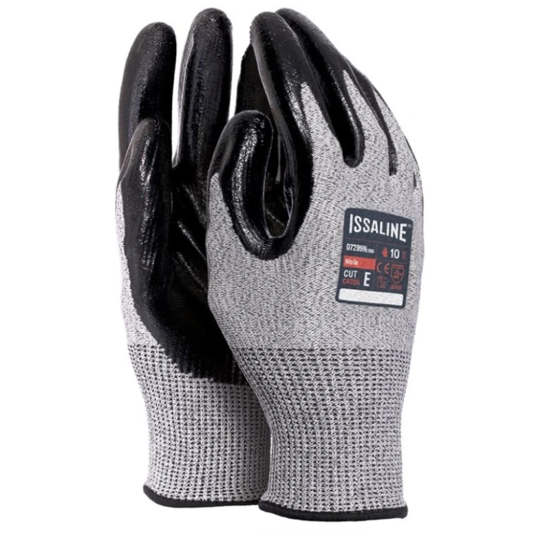 12 Paar - Arbeitshandschuhe Cut Catch aus Nitril - Issa Line 07299N