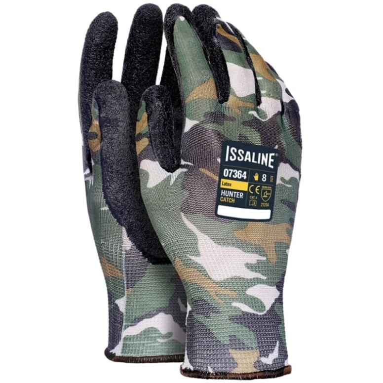 12 Paar - Arbeitshandschuhe Hunter Catch aus Polyester - Issa Line 07364