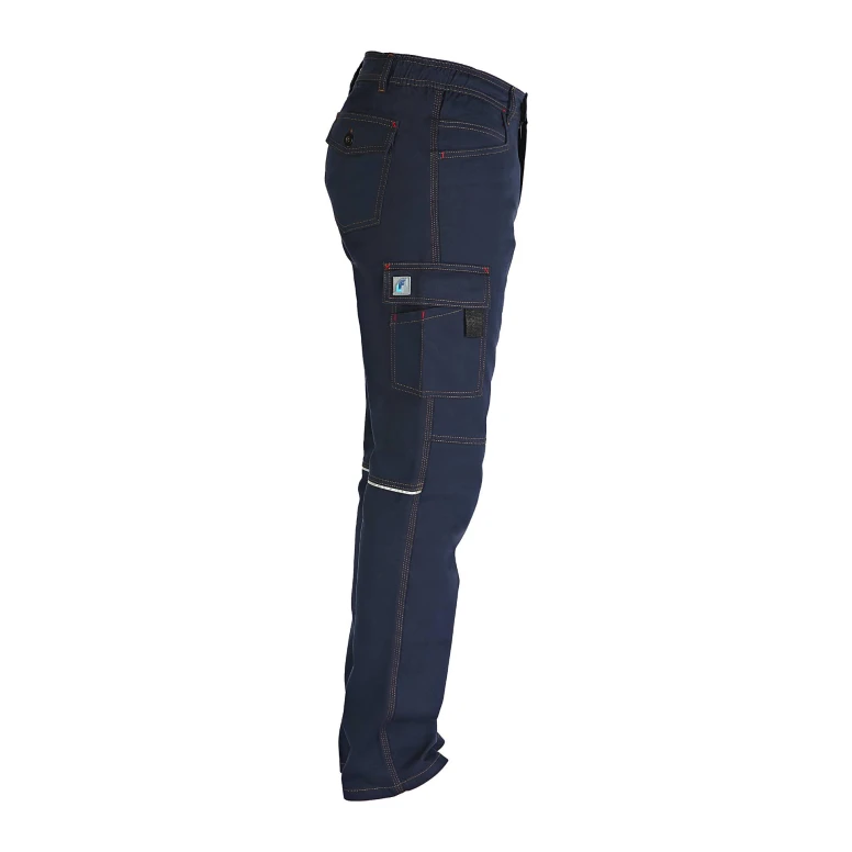Berufshose mit vielen Taschen 100 % Baumwolle Professional Slim Fit