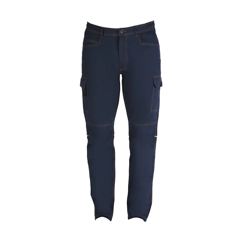 Berufshose mit vielen Taschen 100 % Baumwolle Professional Slim Fit