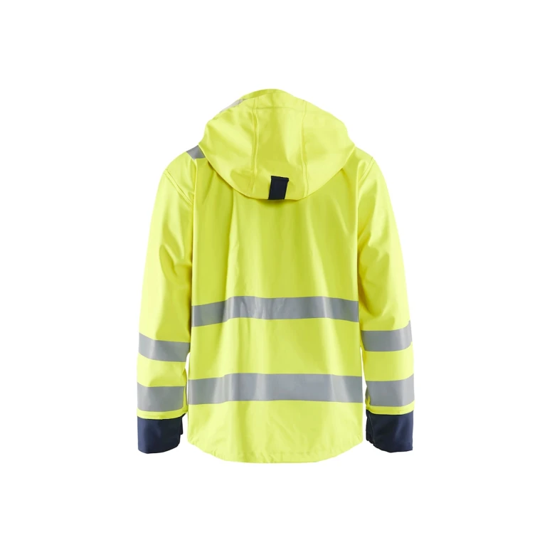 Arbeitsjacke mit Hoher Sichtbarkeit, Flammenhemmend, Mit Kapuze, Wasserdicht, Feuerfest Blaklader Stufe 2 4313202233894L