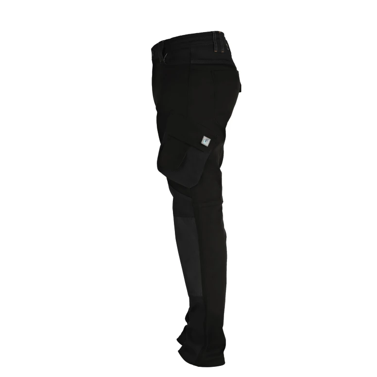 Stretch Arbeitshosen elastisch mit vielen Taschen Slim Fit