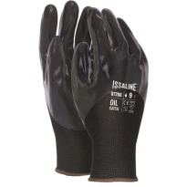 12 Paar - Arbeitshandschuhe Oil Catch Nitril - Issa Linie 07288