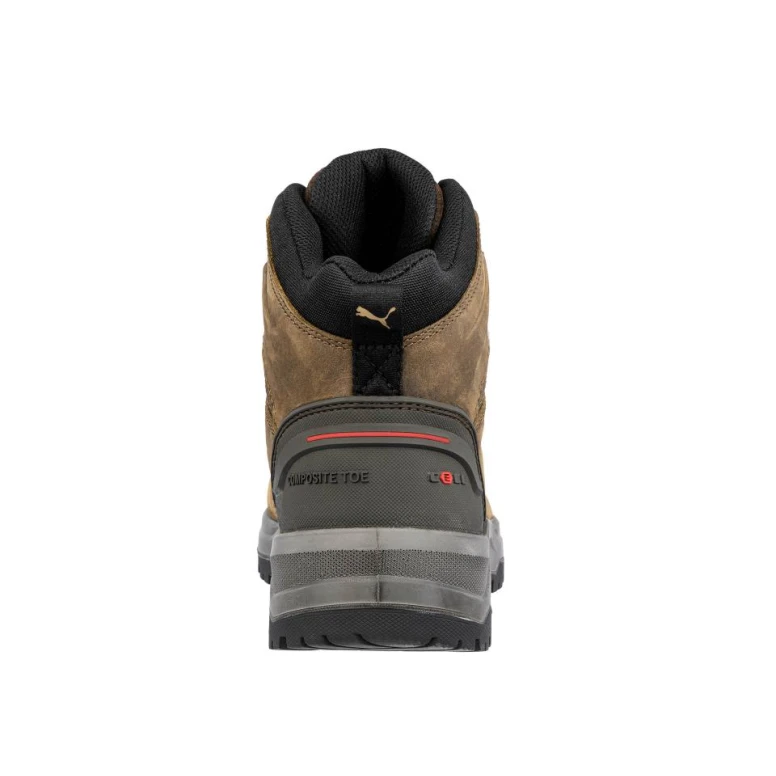 Sicherheitsschuhe Puma Iron HD Brown Mid S3S FO LG CI SR 632710