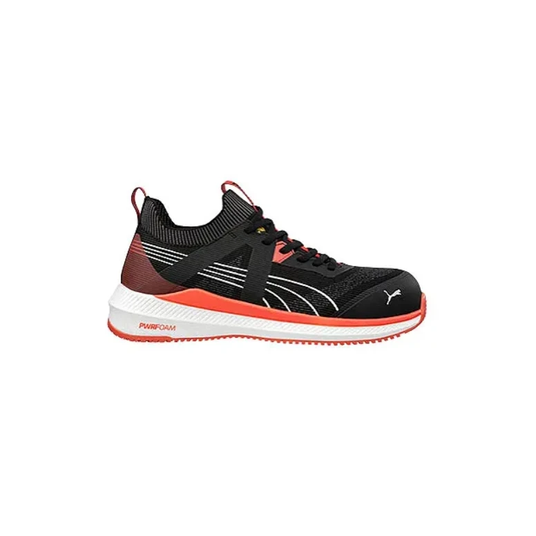Sicherheitsschuhe Puma Turbo Black/Red Low S1PS ESD FO HRO SR 645020