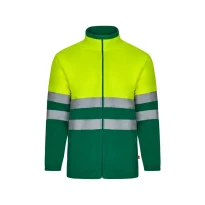 Zweifarbige Fleece-Arbeitsjacke Warnschutz Velilla 301503