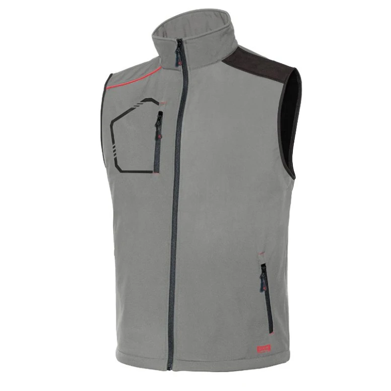 Softshell Arbeitsweste Multitasche Kiddy Issa line 04506B