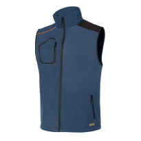 Softshell Arbeitsweste Multitasche Kiddy Issa line 04506B