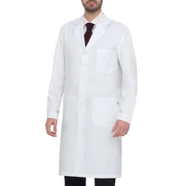 Arbeitskittel 100 % Baumwolle mit mehreren Taschen Ethan Giblor's 10M1315