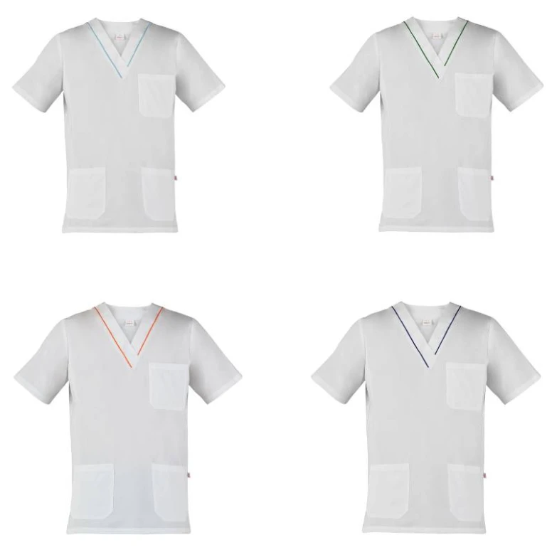 Arbeitsbluse 100 % Baumwolle Multitasche Giblor's Q3K00244