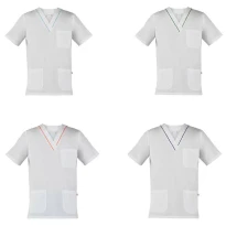 Arbeitsbluse 100 % Baumwolle Multitasche Giblor's Q3K00244