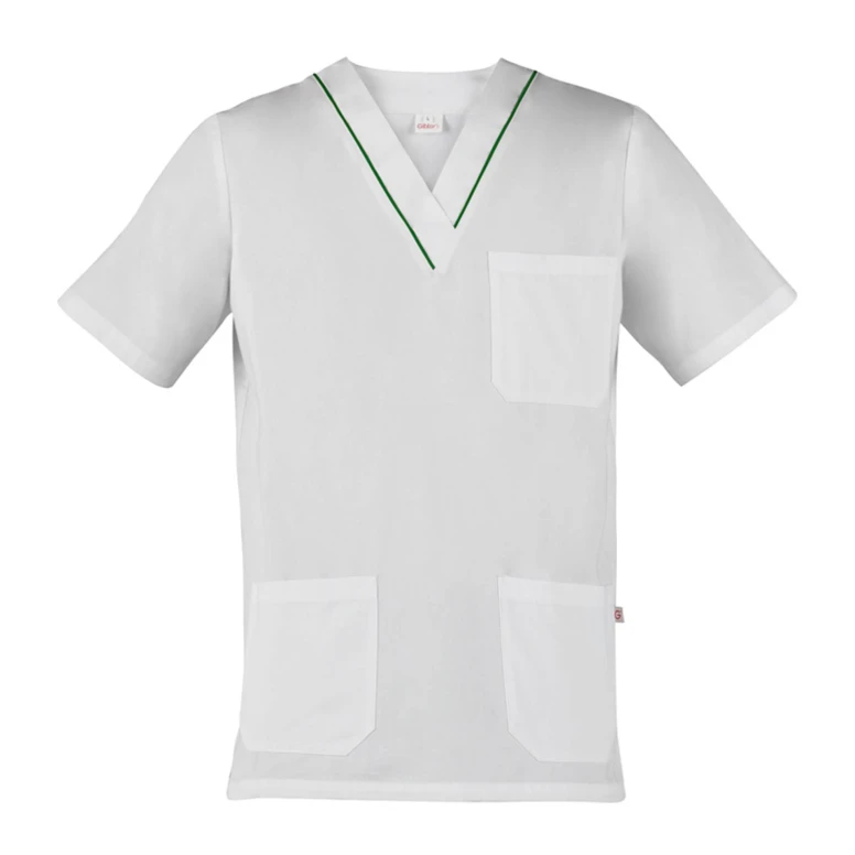 Arbeitsbluse 100 % Baumwolle Multitasche Giblor's Q3K00244
