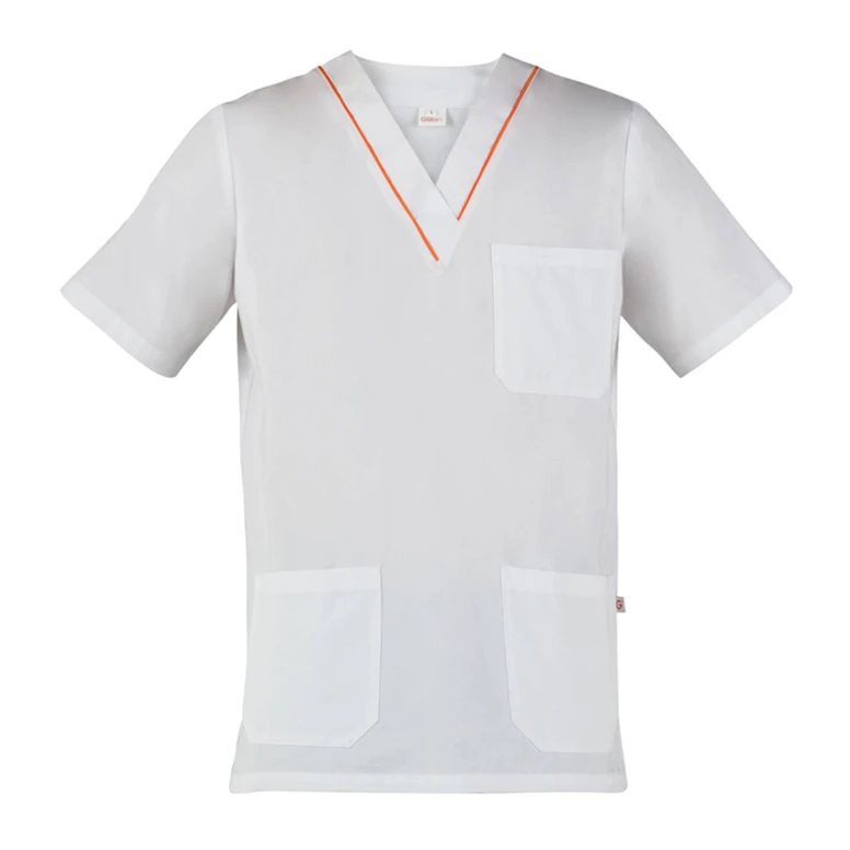Arbeitsbluse 100 % Baumwolle Multitasche Giblor's Q3K00244