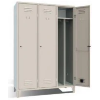 Umkleideschrank 3 Plätze für die Arbeit 120X50X18 Logica 203EP
