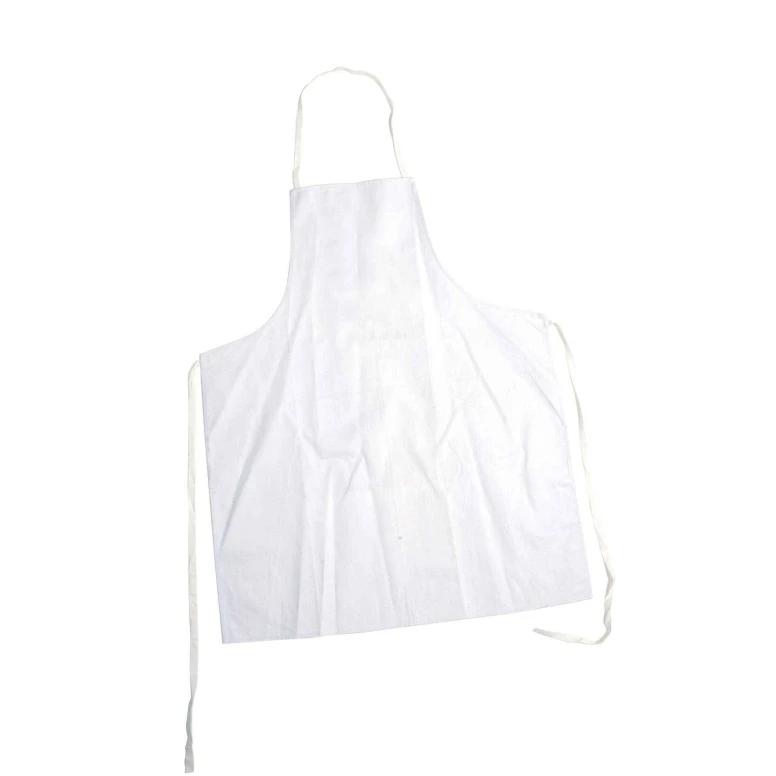Arbeitsschürze 100% Baumwolle 70X90 ohne Tasche Logica 55WEISS