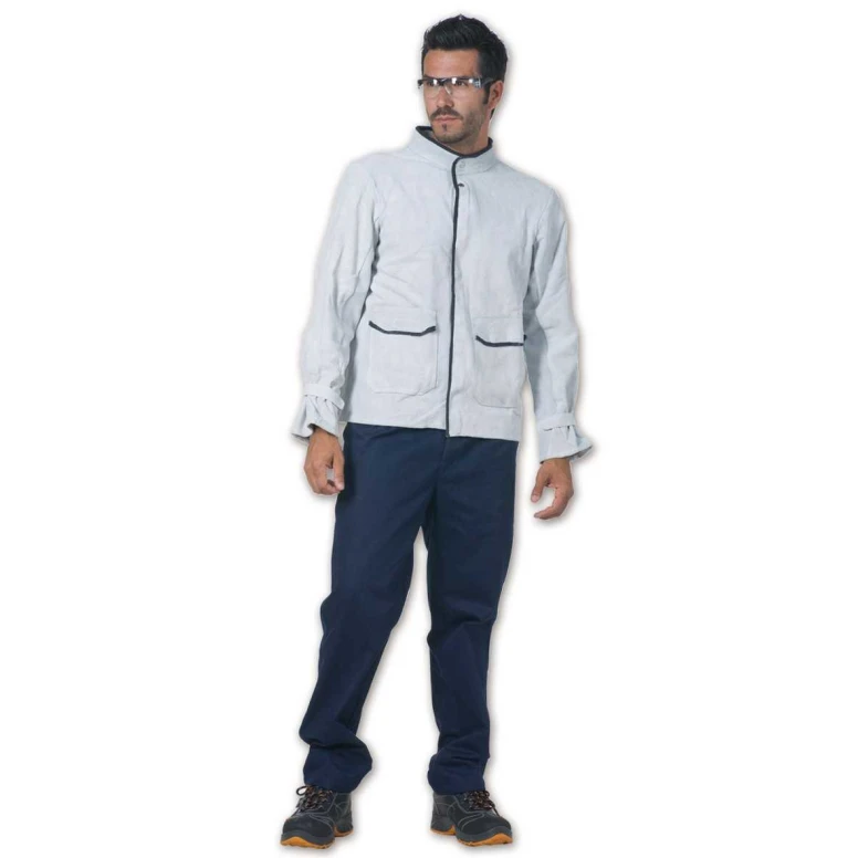 Arbeitjacke aus Spaltleder für Schweißer Logica GS302