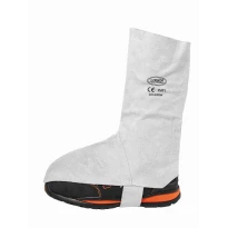 2 Teile - Paar Arbeitsgamaschen Überziehschuhe aus Spaltleder Logica GS304
