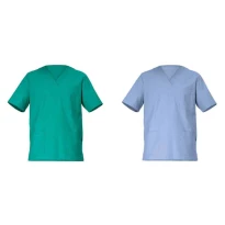 Arbeitsbluse Piero Herren 100% Baumwolle Multitaschen Giblor's 1335-L