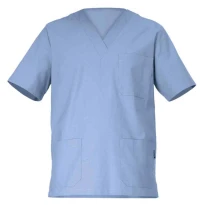 Arbeitsbluse Piero Herren 100% Baumwolle Multitaschen Giblor's 1335-L