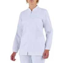 Arbeitsjacke antibakteriell Alice mit Reißverschluss für Damen Giblor's 20P03K230