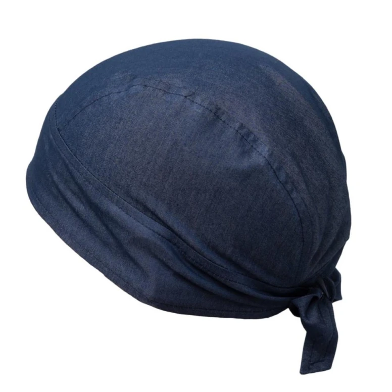 Elastische Arbeitsbandana Urano Jeansblau Giblor's 21P05I265