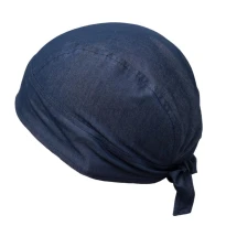 Elastische Arbeitsbandana Urano Jeansblau Giblor's 21P05I265