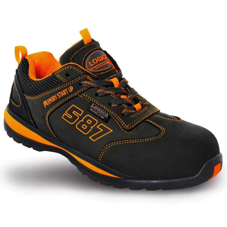 Niedrige Sicherheitsschuhe Nubuk Metal-free Logica S3 SRA GAMMA-44