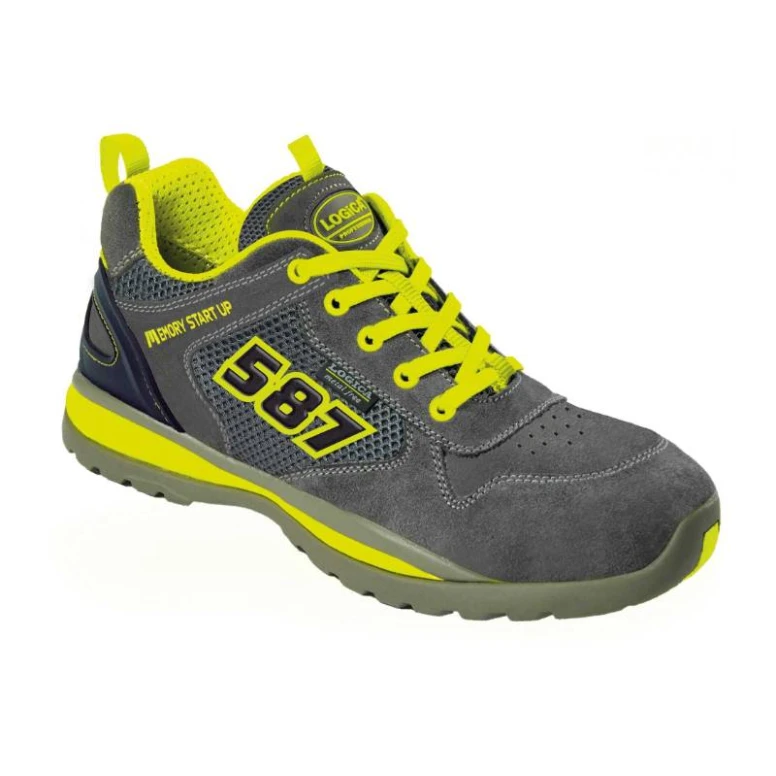 Niedrige Sicherheitsschuhe Wildleder Metal-free Logica S1P SIGMA-44
