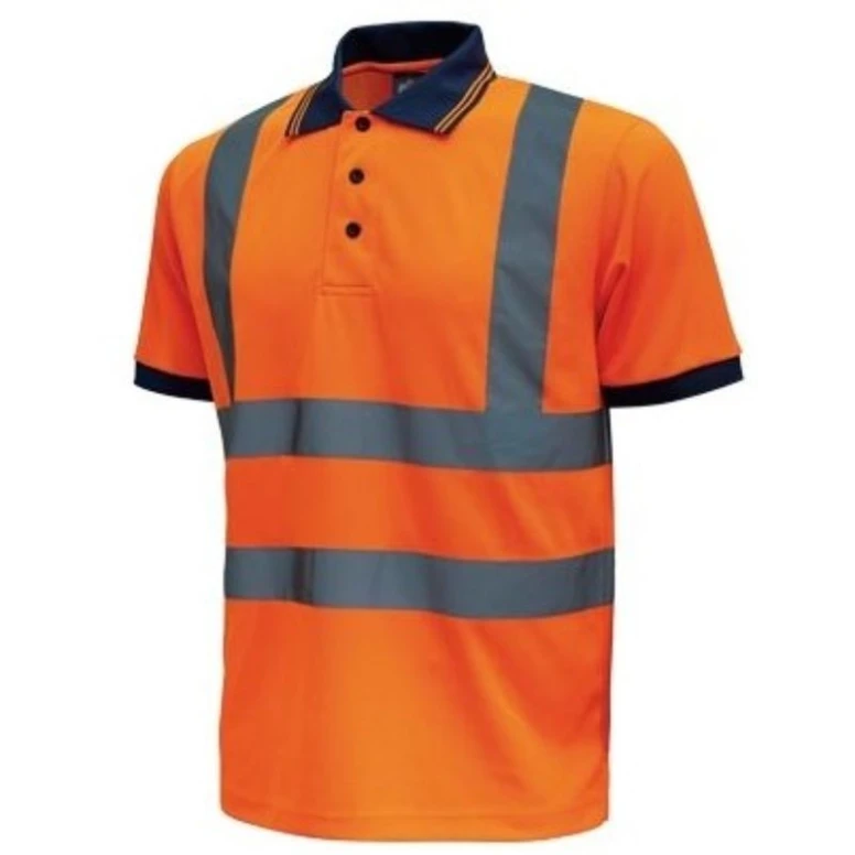 3 Stück - Arbeits-Polo mit hoher Sichtbarkeit U-Power Fog HL166OF