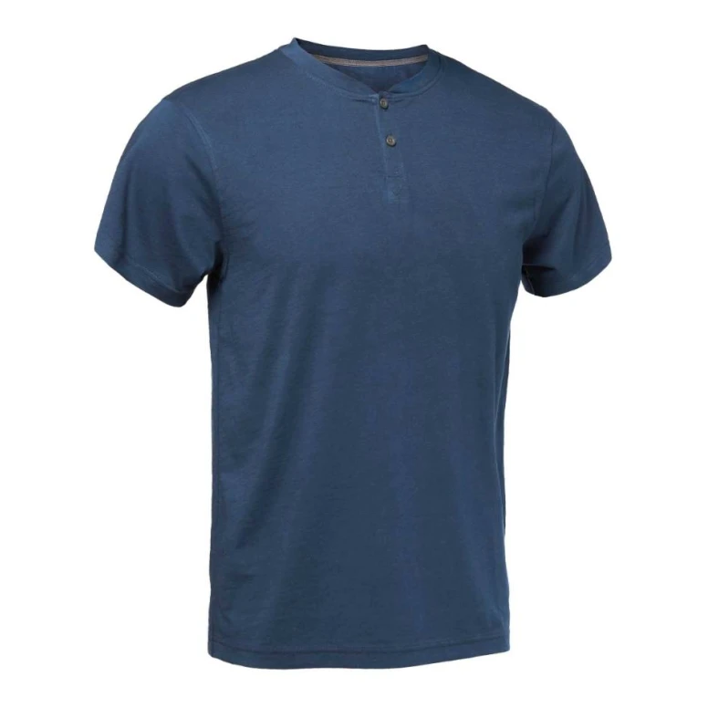 Arbeitsshirt Serafino 100% Baumwolle kurzarm Logica MACAO/1-L