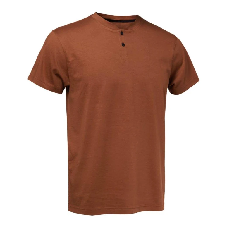 Arbeitsshirt Serafino 100% Baumwolle kurzarm Logica MACAO/1-L