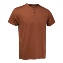 Arbeitsshirt Serafino 100% Baumwolle kurzarm Logica MACAO/1-L