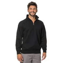 Arbeits-Sweatshirts mit kurzem Reißverschluss Logica ITA503/12-L 2
