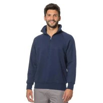 Arbeits-Sweatshirts mit kurzem Reißverschluss Logica ITA503/12-L